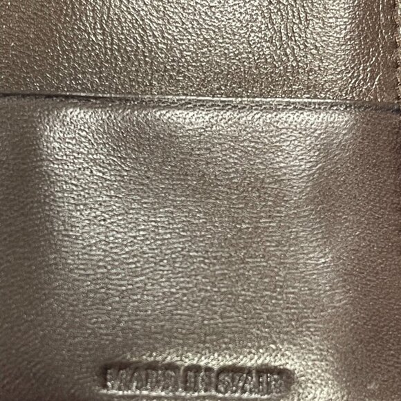 Loewe Men's Dark Brown Nappy Lambskin Long Bifold Wallet - Preowned - Picture 12 of 12